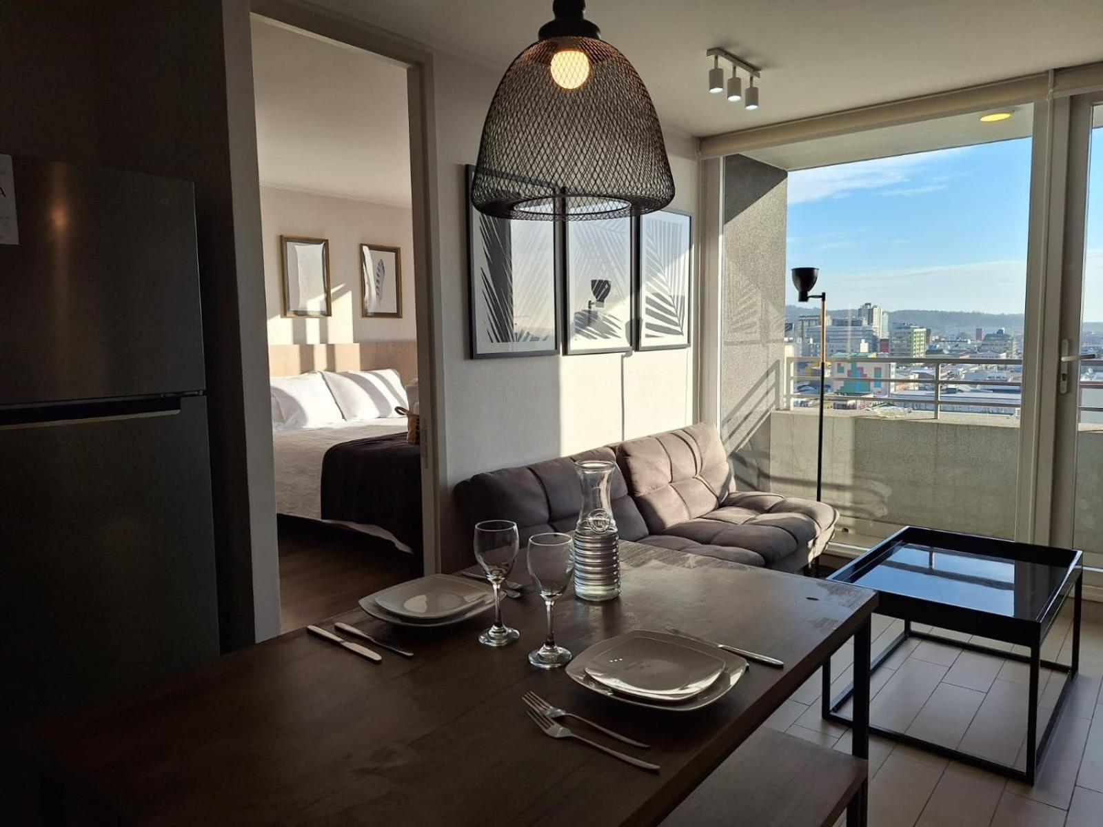 Nm Aparthotel Tucapel 康塞普西翁 外观 照片